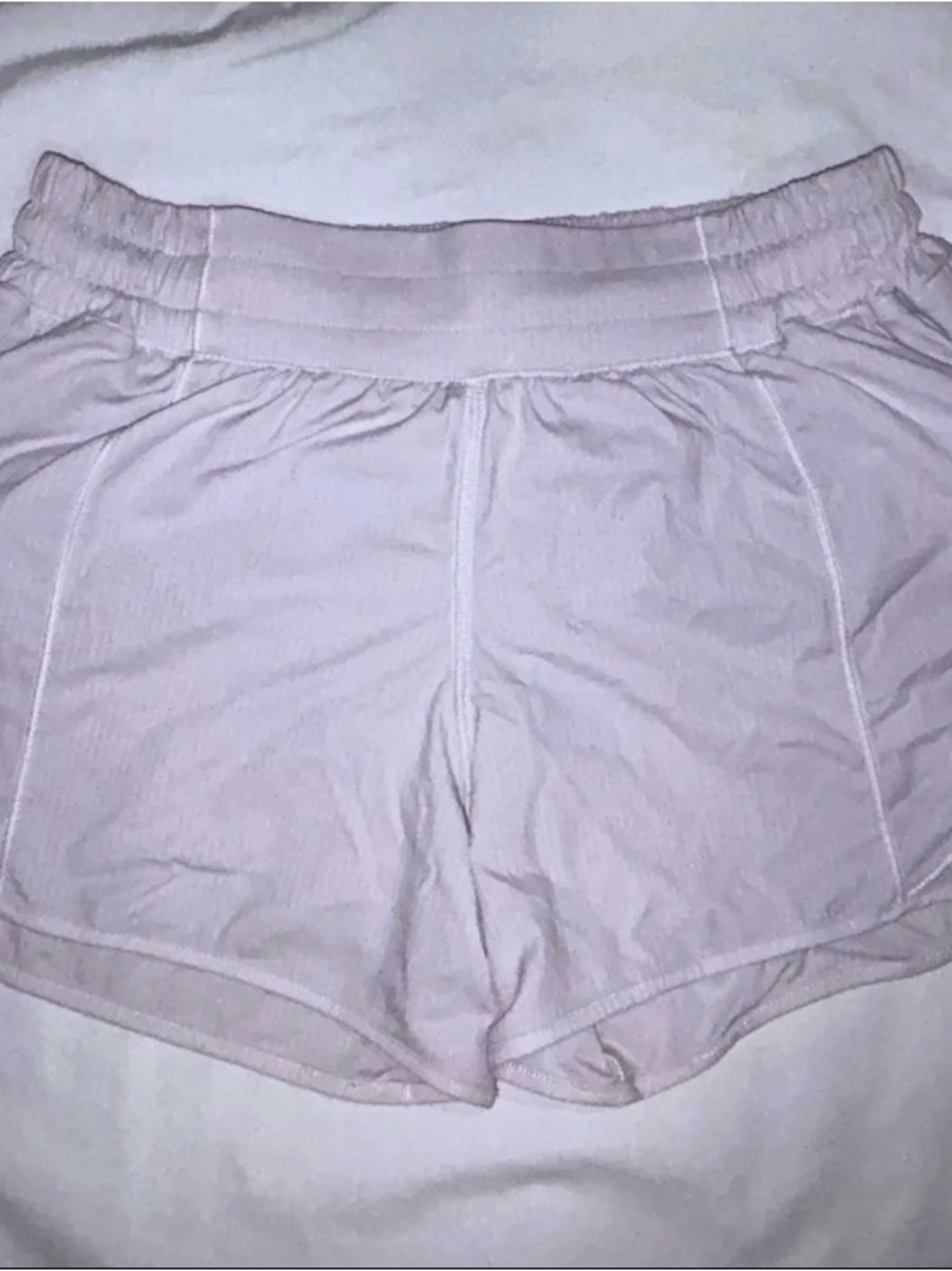White Lululemon Athletic shorts